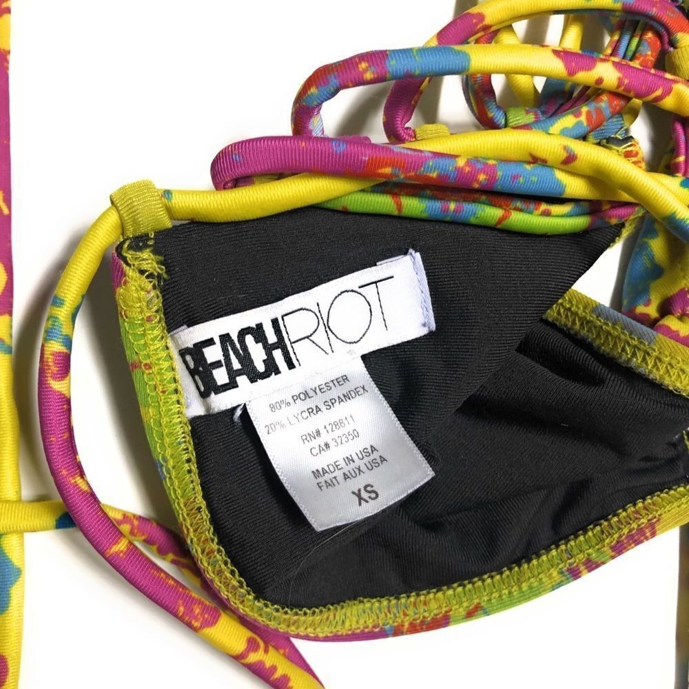 Beach Riot Lace-Up Bikini Top - Picture 4 of 4